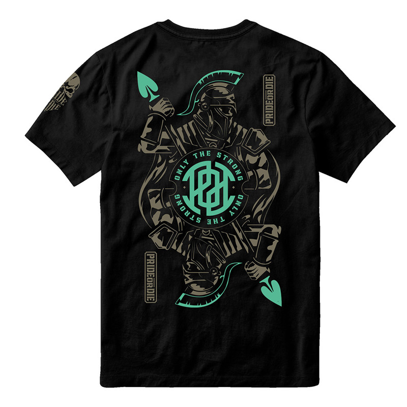 PRiDEorDiE only the strong T-Shirt -black